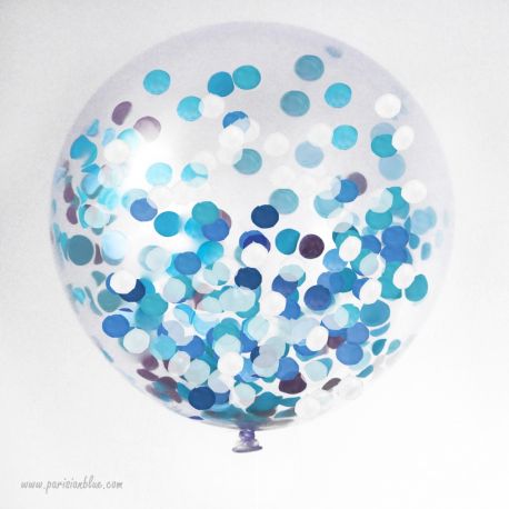 maxi ballon confettis