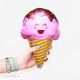 ballon glace ice cream balloon kawai foil balloon anniversaire petite fille princesse fete fée deguisement chic enfants