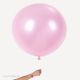 maxi ballon 1 metre nacre rose anniversaire princesse fete enfant chic paris 