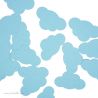 Confettis Nuages Bleu