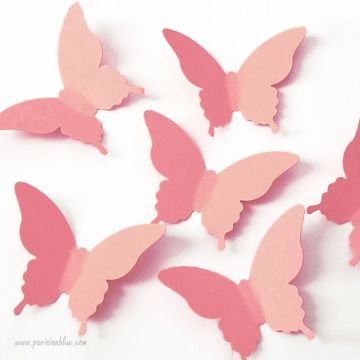 Confettis Papillon Pêche